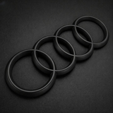 Audi Four Ring Badge Set